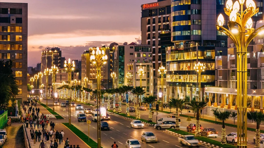 Addis Ababa, where SelamNow coordinates delivery